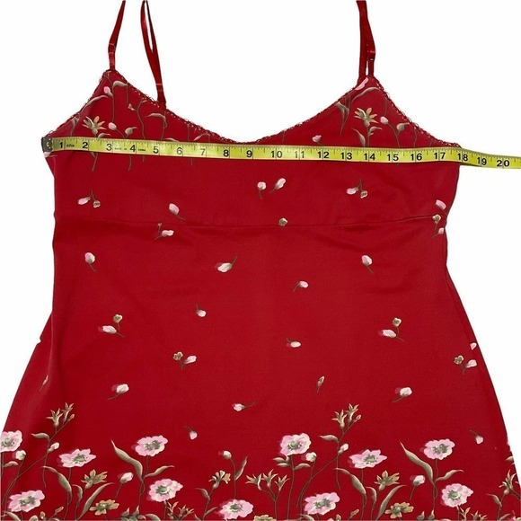 BCBGENERATION Red Floral Mini Sleeveless Dress - Picture 7 of 13